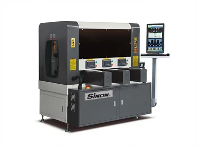 Mesin Crimping Profil Aluminium Thermal Break 11 Axis CNC