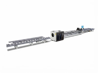 Jalur Perakitan Profil Aluminium Thermal Break CNC (Knurling Atas Dan Bawah)